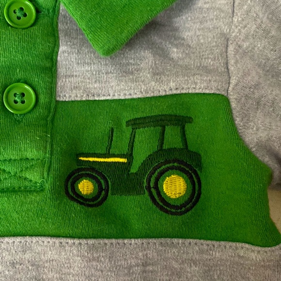 John Deere tractor onesie! 3 months. Like new! - Picture 2 of 4